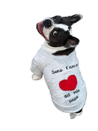 T-shirt “Sono l’amore della mia mamma / del mio papà”