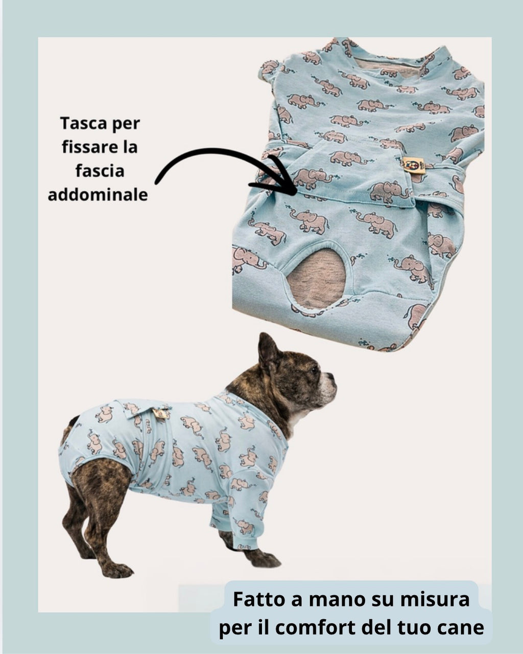 Body post operatorio per cane