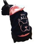 Felpa con Musetto bulldog Stilizzato.