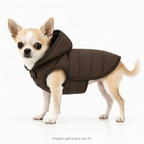 Cappotto imbottito con chiusura sui fianchi