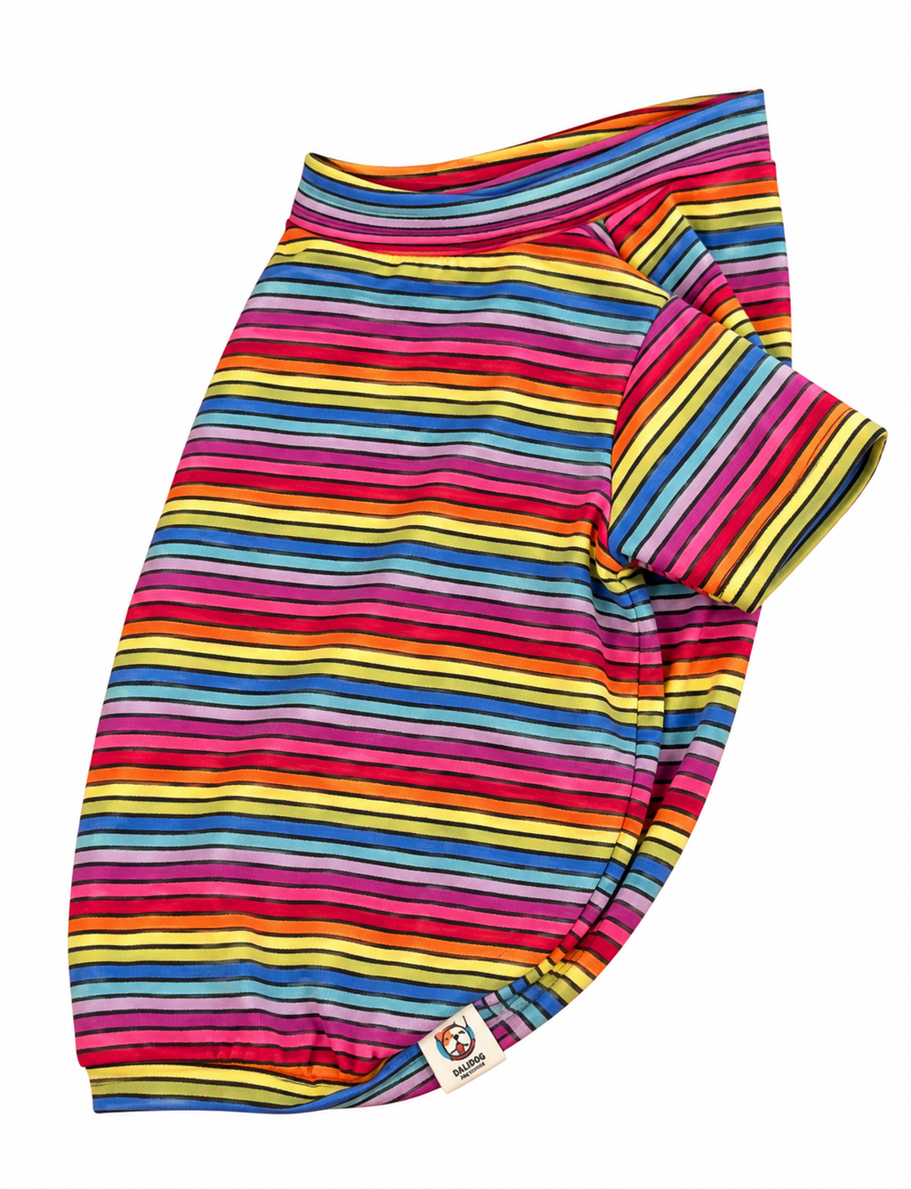 T-shirt in cotone elasticizzato