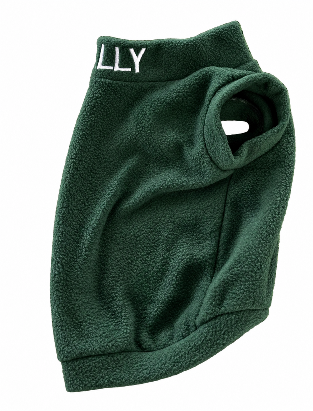 Pile con collo a lupetto personalizzabile