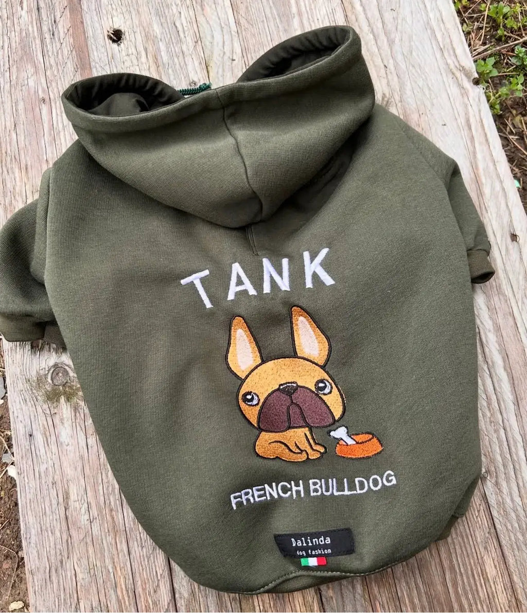 Felpa Dalidà per Bulldog Francese